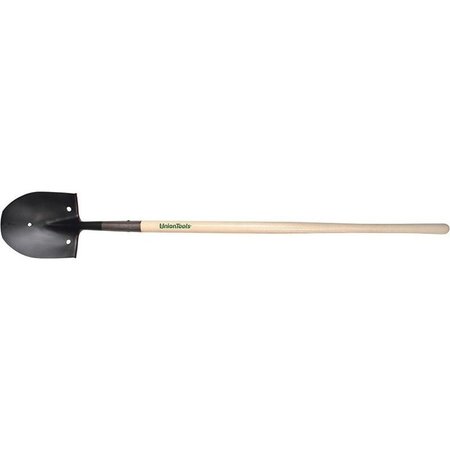 RAZOR-BACK Rice Shovel, 8-7/8 in W Steel Blade, 48 in L Hardwood Handle 40105